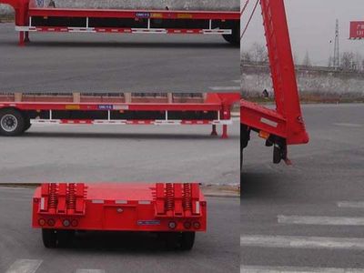 Tonghua  THT9220TDPA Low flatbed semi-trailer