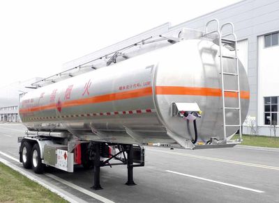 Tianming  TM9357GYYTF2 Aluminum alloy oil transport semi-trailer