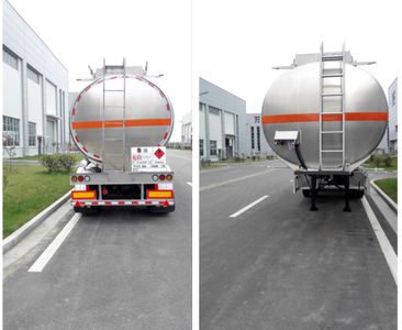 Tianming  TM9357GYYTF2 Aluminum alloy oil transport semi-trailer