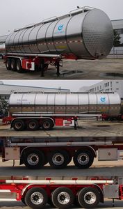 Kaile  AKL9408GYSA Liquid food transportation semi-trailer