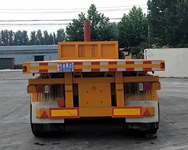 Yanhengda  DYD9400ZZXP Flat dump semi-trailer