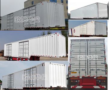 Lijun  LJP9350XXYE Box transport semi-trailer