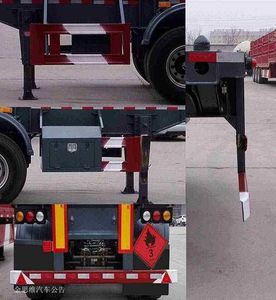 Far East Motors YDA9401TWY Transport semi-trailer of dangerous goods tank frame