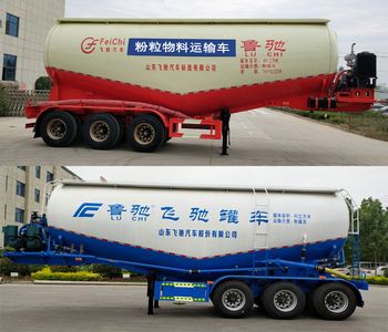 Luchi  LC9407GFL Medium density powder material transportation semi-trailer