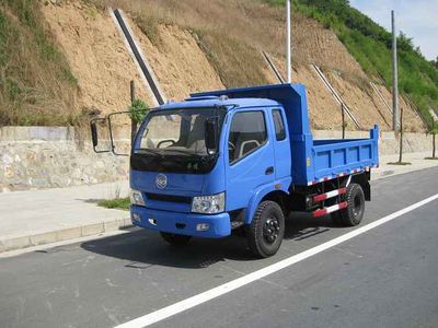 Huatong brand automobiles JN4015PD Self dumping low-speed truck