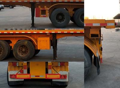 Junnan  XTW9400ZZXP Flat dump semi-trailer