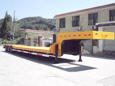 Zhongshang Automobile ZZS9405TDP Low flatbed semi-trailer