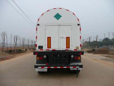 Wufeng  JXY9401GDY1 Low temperature liquid transport semi-trailer