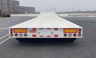 Jiyue  TZZ9320TDP Low flatbed semi-trailer