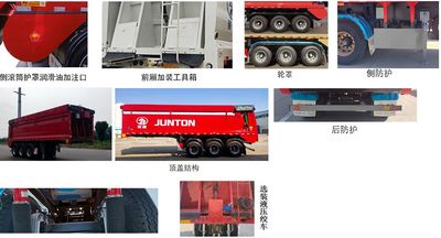 Juntong  JF9406ZLS Bulk grain transportation semi-trailer