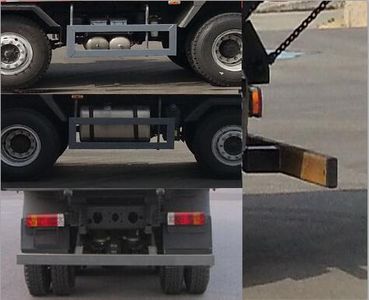 Jiefang Automobile CA3312P1K2L3T4E5A80 Flat head diesel dump truck