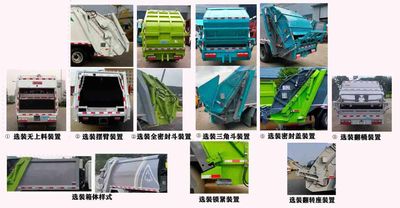 Cheng Li  CL5080ZYSBEV Pure electric compression garbage truck