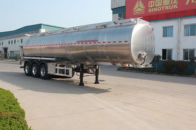 Green Leaf JYJ9400GRH Lubricating oil tank transport semi-trailer