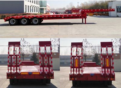 Liangshan Yuxiang  YXM9400TDP Low flatbed semi-trailer