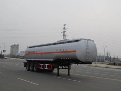 Jiulong  ALA9406GRY Flammable liquid tank transport semi-trailer