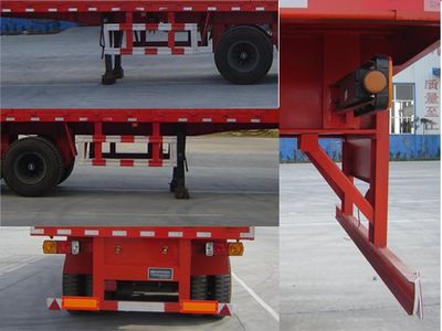 Jijun brand automobiles HJT9402CLX Gantry transport semi-trailer