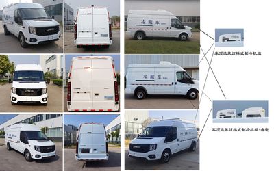 Jianggai brand automobile JX5040XLCMKA26 Refrigerated truck