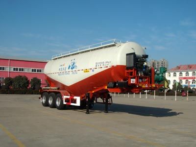 Huajun ZCZ9380GXHHJELower ash semi-trailer