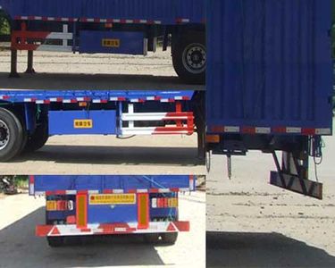 Minfeng  FDF9380XXYP Pontoon transport semi-trailer