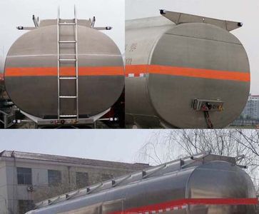 Changhua  HCH9400GRYF Aluminum alloy flammable liquid tank transport semi-trailer