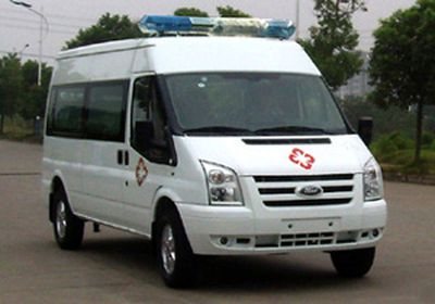 Jiangling Quanshun brand automobiles JX5048XJHMC1 ambulance