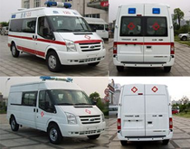 Jiangling Quanshun brand automobiles JX5048XJHMC1 ambulance