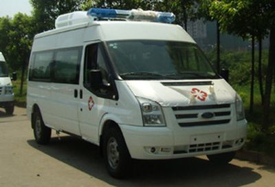 Jiangling Quanshun brand automobiles JX5048XJHMC1 ambulance