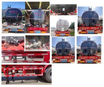 Chuanteng  HBS9403GPG Ordinary liquid transport semi-trailer