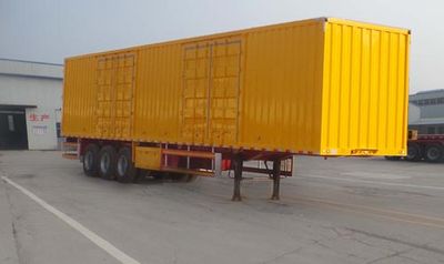 Yunyu  YJY9400XXYZL Box transport semi-trailer