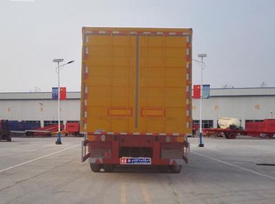 Yunyu  YJY9400XXYZL Box transport semi-trailer