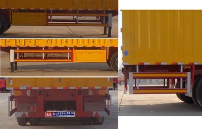 Yunyu  YJY9400XXYZL Box transport semi-trailer