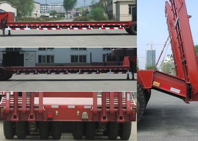 Zhengzheng  YAJ9401TDP Low flatbed semi-trailer