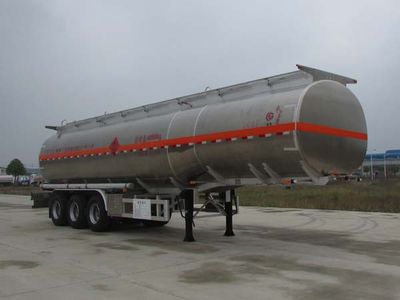 Chusheng  CSC9407GYYLE Aluminum alloy oil transport semi-trailer