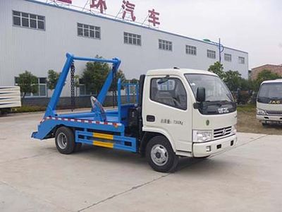 Huatong brand automobiles HCQ5075ZBSE5 Swing arm garbage truck