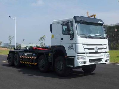 Zhonglian Automobile ZLJ5310ZXXZZE4 detachable container garbage collector 