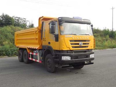 Hongyan  CQ5255ZLJHTVG384BS garbage dump truck 