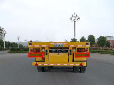 Hua Wei Chi Le  SGZ9381TJZ Container transport semi-trailer