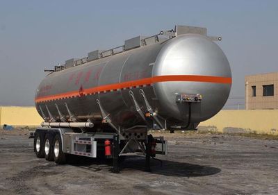 Jinxi  WPH9409GRYL Aluminum alloy flammable liquid tank transport semi-trailer