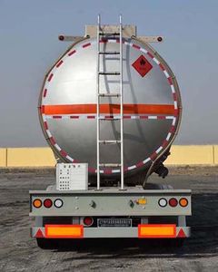 Jinxi  WPH9409GRYL Aluminum alloy flammable liquid tank transport semi-trailer