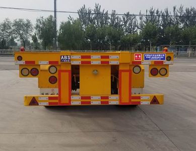 Xianghe brand automobile JJN9350TJZ Container transport semi-trailer