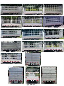 Xinyuan brand automobiles JKC5034CCYD6X5 Grate type transport vehicle