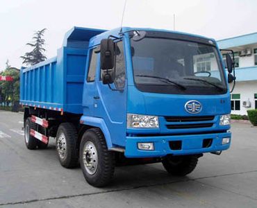 Jiefang Automobile CA3251PK2LT3EA80 Flat head diesel dump truck