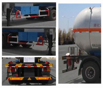 Dali  DLQ9402GYQS Semi trailer for liquefied gas transportation