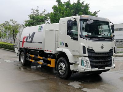 Fulongma  FLM5180ZYSDLBEVK Pure electric compression garbage truck