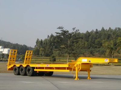 Mingwei  NHG9392TD Low flatbed semi-trailer