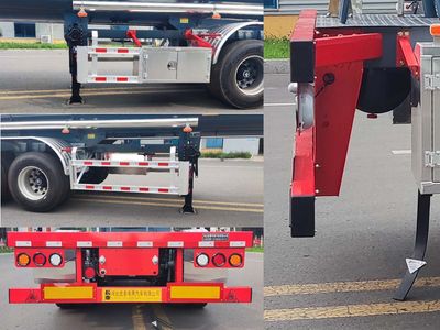 Zhengkang Hongtai brand automobiles HHT9404GYW Tank transport semi-trailer for oxidizing substances