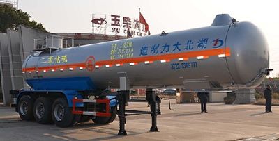 Dali  DLQ9405GYQ Semi trailer for liquefied gas transportation