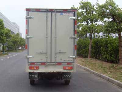 Jianghuai brand automobiles HFC5030XXYKDT Box transport vehicle