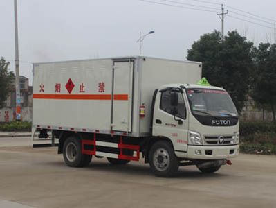 Runzhixing  SCS5131XRQBJ Flammable gas box transport vehicle