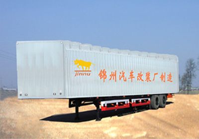 Jinniu  JQC9311BBXY Semi enclosed box transport semi-trailer